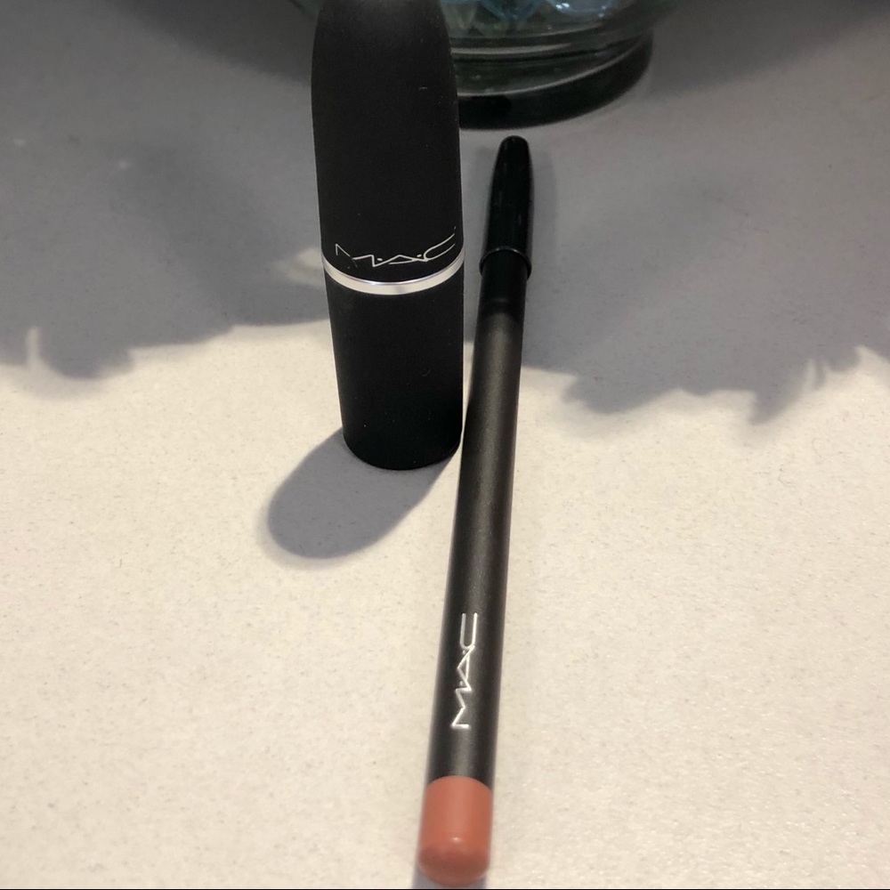 MAC Cosmetics Used Authentic Lipstick & Lip Pencil